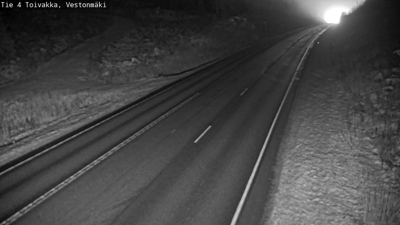 Weather Camera Image Väg 4 Toivakka, Vestonmäki, Toivakka, Keski-Suomi