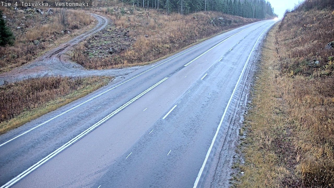 Weather Camera Image Road 4 Toivakka, Vestonmäki, Toivakka, Keski-Suomi