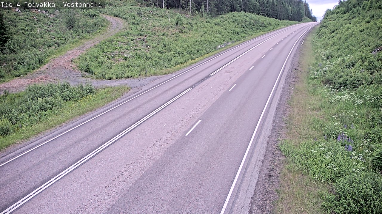 Kelikamerat Kuva Tie 4 Toivakka, Vestonmäki, Toivakka, Keski-Suomi