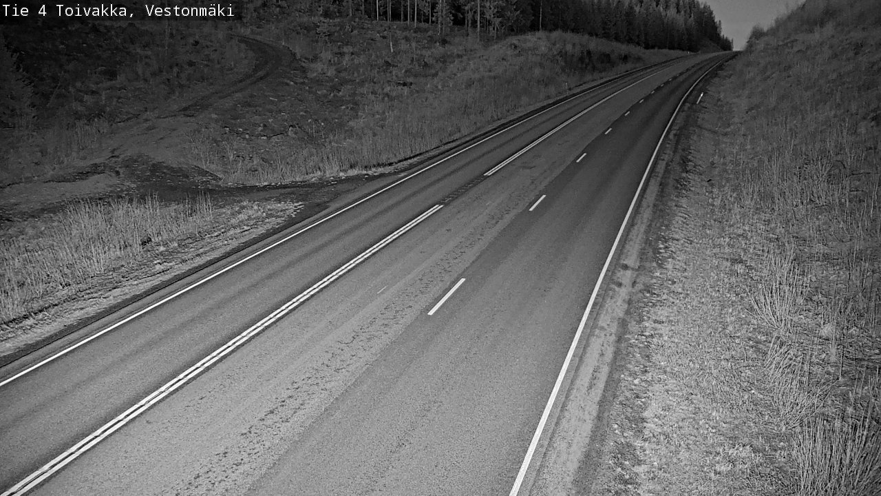 Weather Camera Image Road 4 Toivakka, Vestonmäki, Toivakka, Keski-Suomi