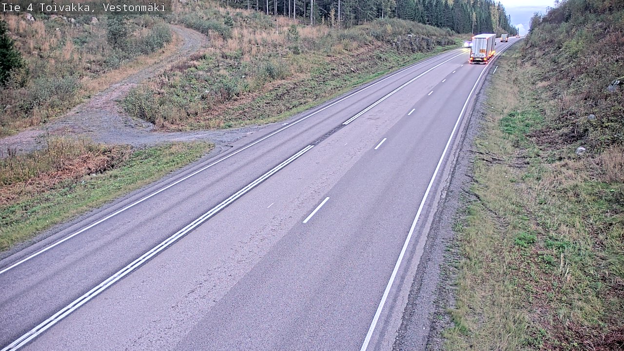 Weather Camera Image Road 4 Toivakka, Vestonmäki, Toivakka, Keski-Suomi