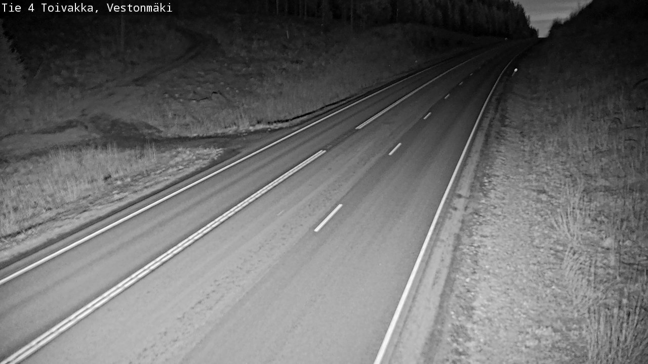 Weather Camera Image Road 4 Toivakka, Vestonmäki, Toivakka, Keski-Suomi
