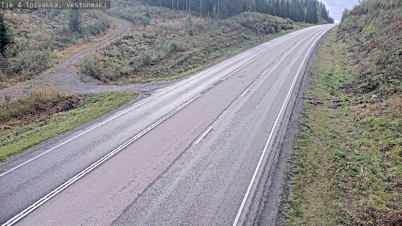 Kelikamerat Kuva Tie 4 Toivakka, Vestonmäki, Toivakka, Keski-Suomi