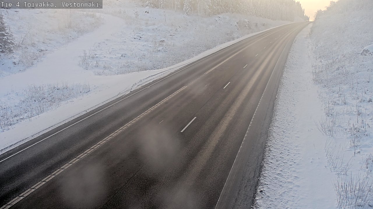 Weather Camera Image Road 4 Toivakka, Vestonmäki, Toivakka, Keski-Suomi