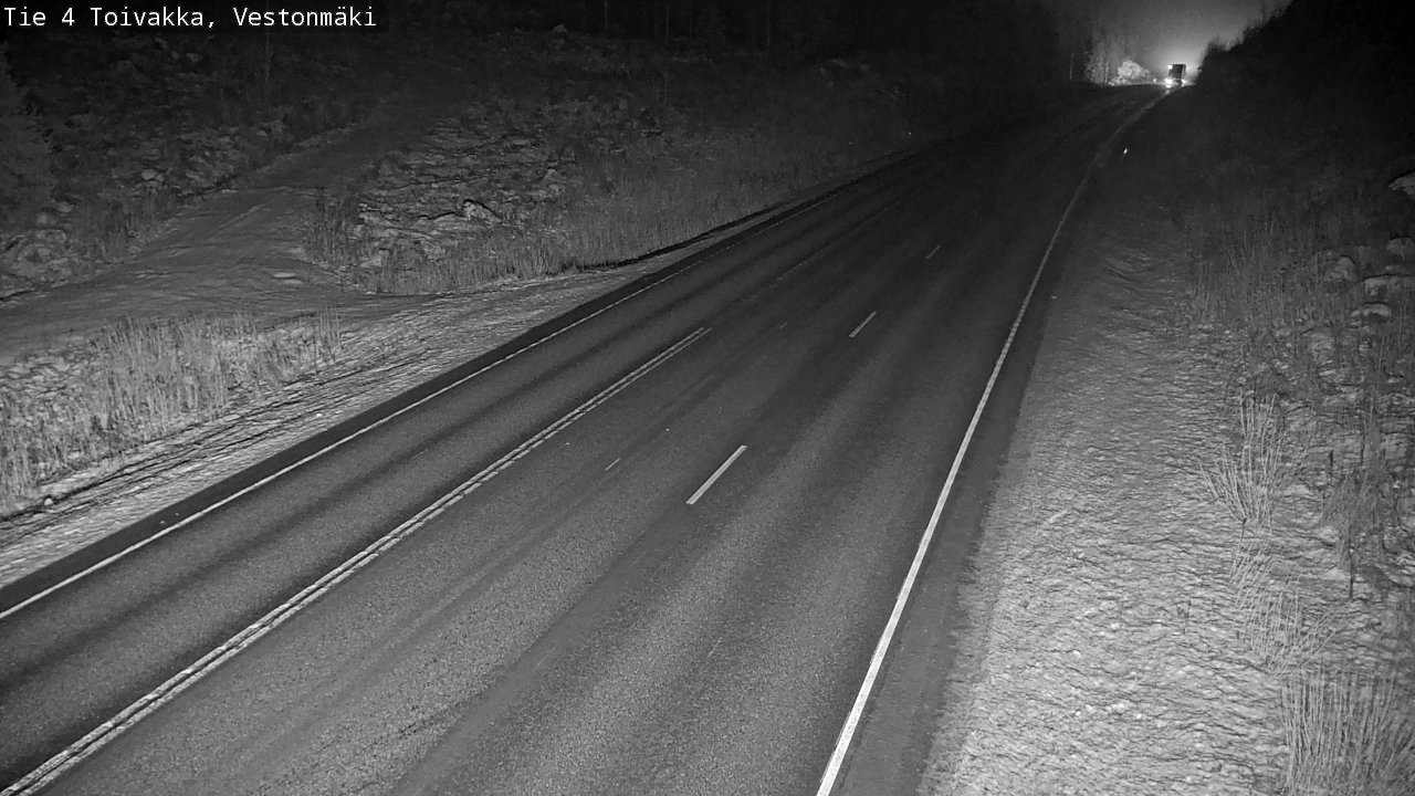 Weather Camera Image Väg 4 Toivakka, Vestonmäki, Toivakka, Keski-Suomi