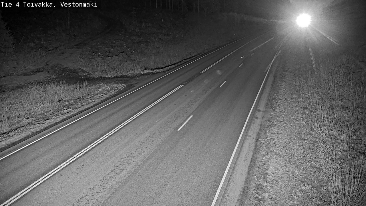 Weather Camera Image Väg 4 Toivakka, Vestonmäki, Toivakka, Keski-Suomi