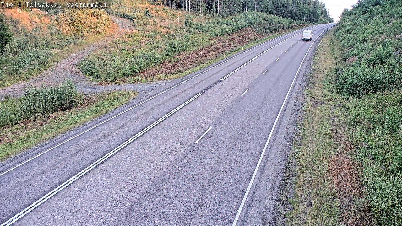Kelikamerat Kuva Tie 4 Toivakka, Vestonmäki, Toivakka, Keski-Suomi