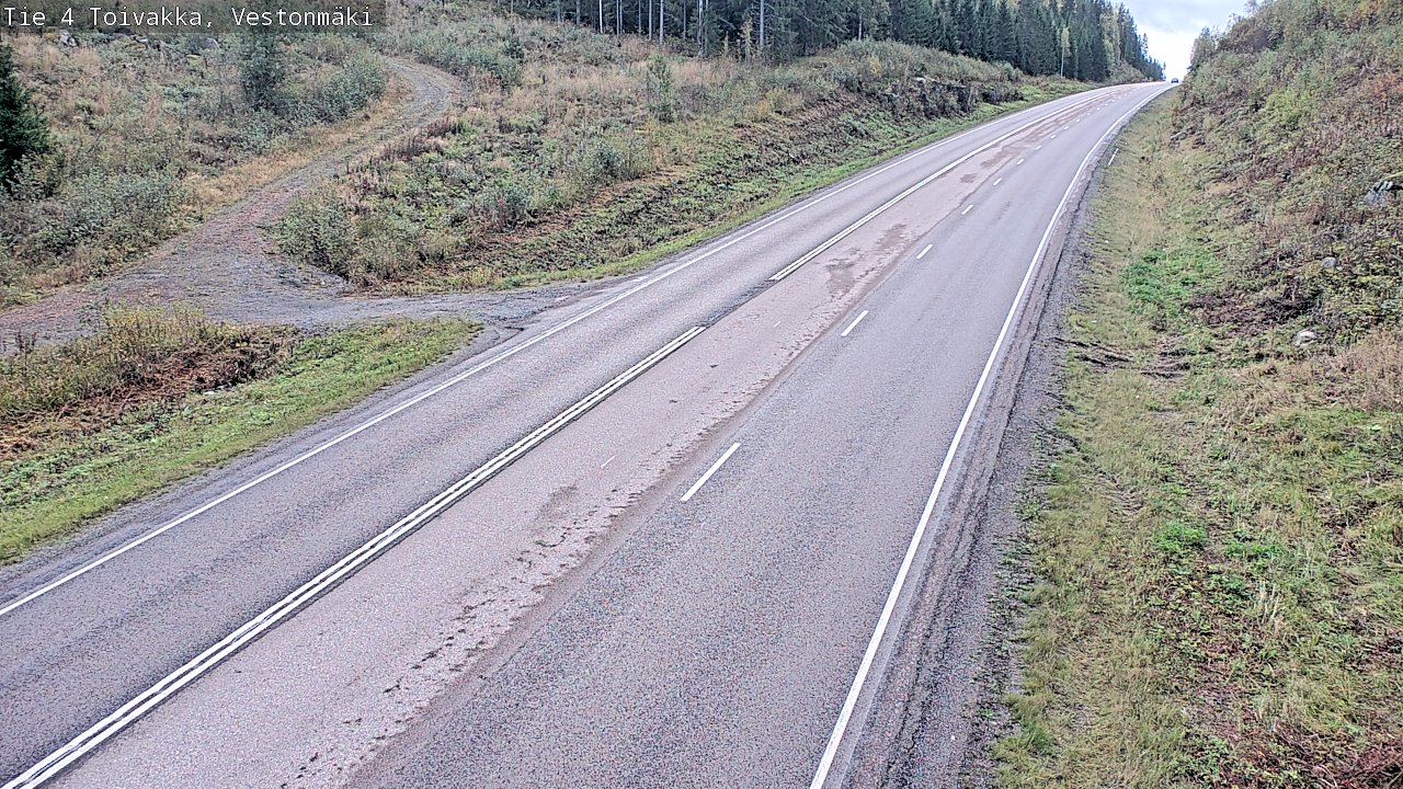Kelikamerat Kuva Tie 4 Toivakka, Vestonmäki, Toivakka, Keski-Suomi