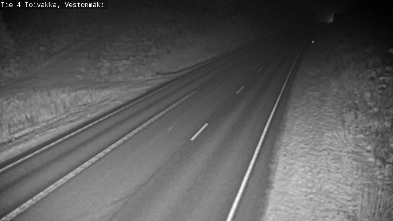 Weather Camera Image Väg 4 Toivakka, Vestonmäki, Toivakka, Keski-Suomi