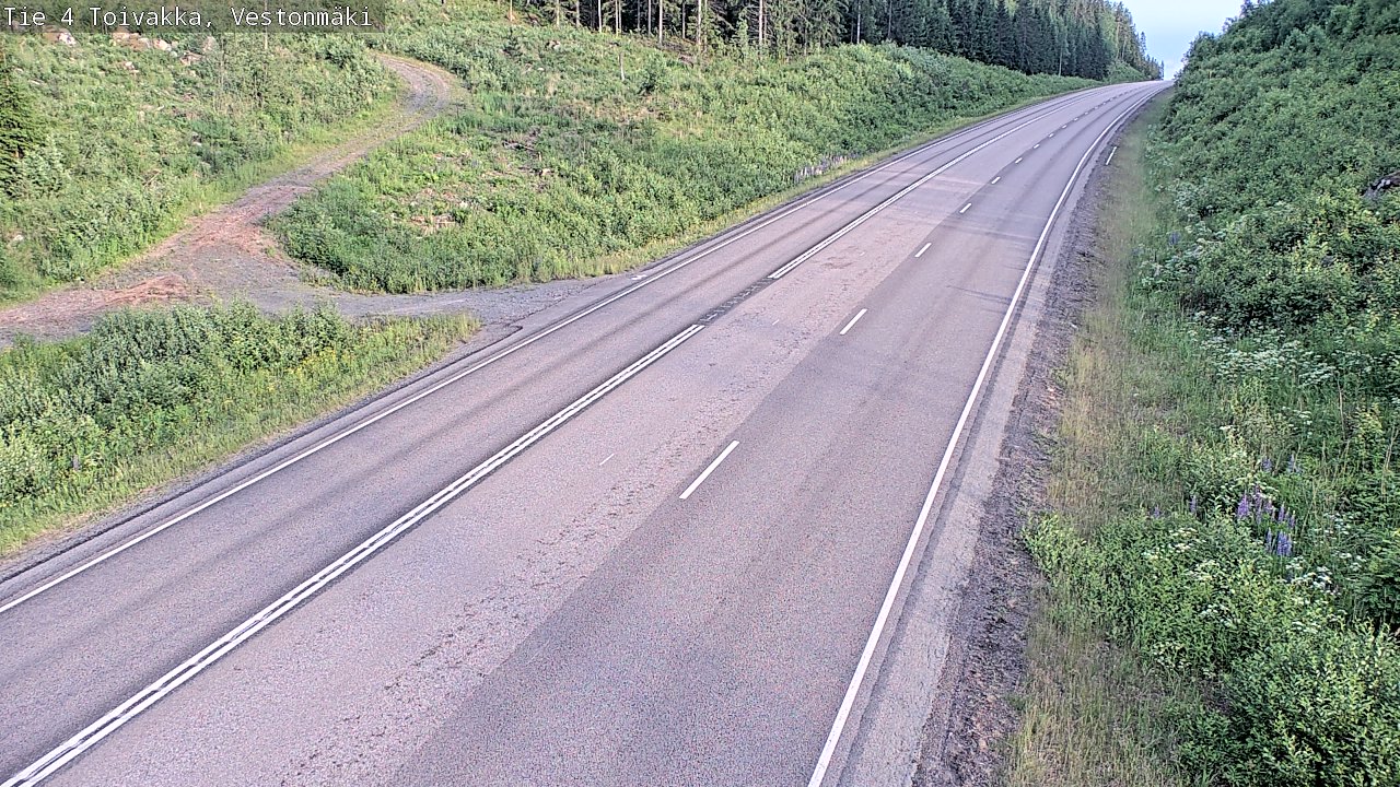 Kelikamerat Kuva Tie 4 Toivakka, Vestonmäki, Toivakka, Keski-Suomi
