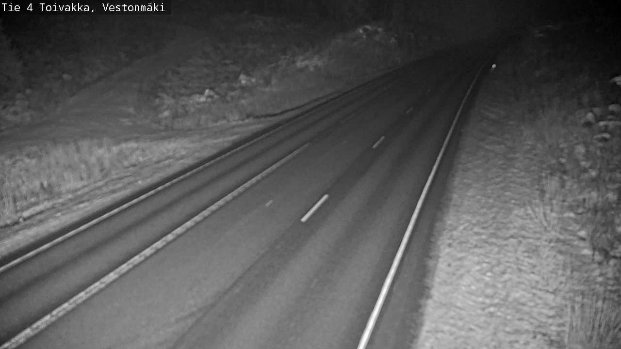 Weather Camera Image Väg 4 Toivakka, Vestonmäki, Toivakka, Keski-Suomi