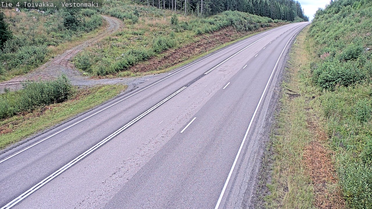 Weather Camera Image Road 4 Toivakka, Vestonmäki, Toivakka, Keski-Suomi