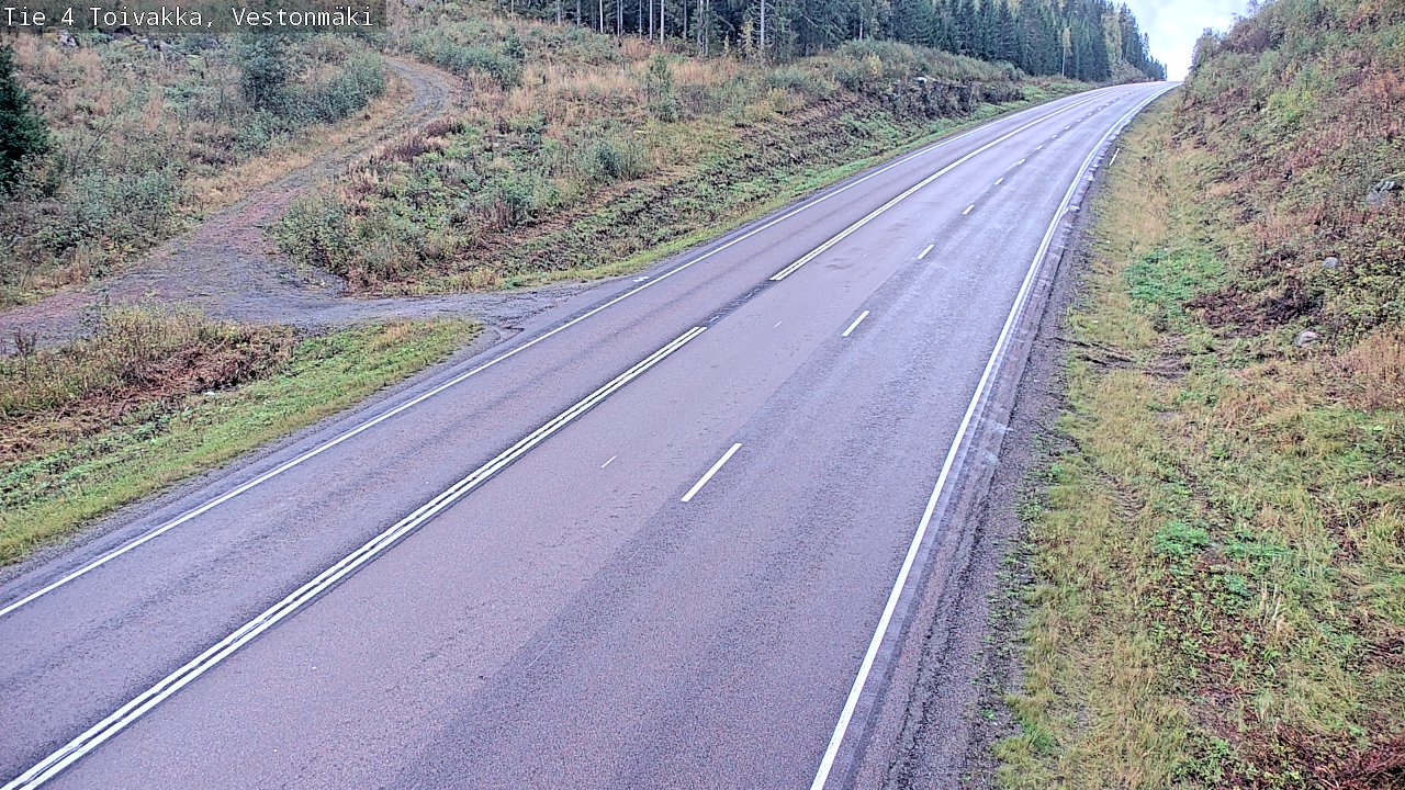 Kelikamerat Kuva Tie 4 Toivakka, Vestonmäki, Toivakka, Keski-Suomi
