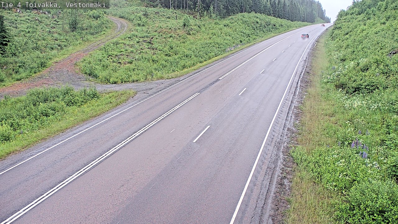 Kelikamerat Kuva Tie 4 Toivakka, Vestonmäki, Toivakka, Keski-Suomi