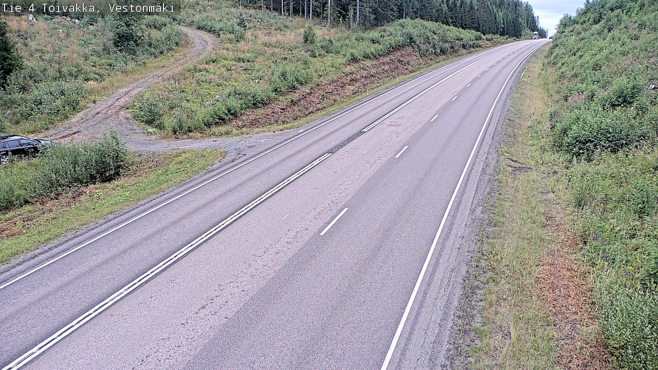 Weather Camera Image Road 4 Toivakka, Vestonmäki, Toivakka, Keski-Suomi