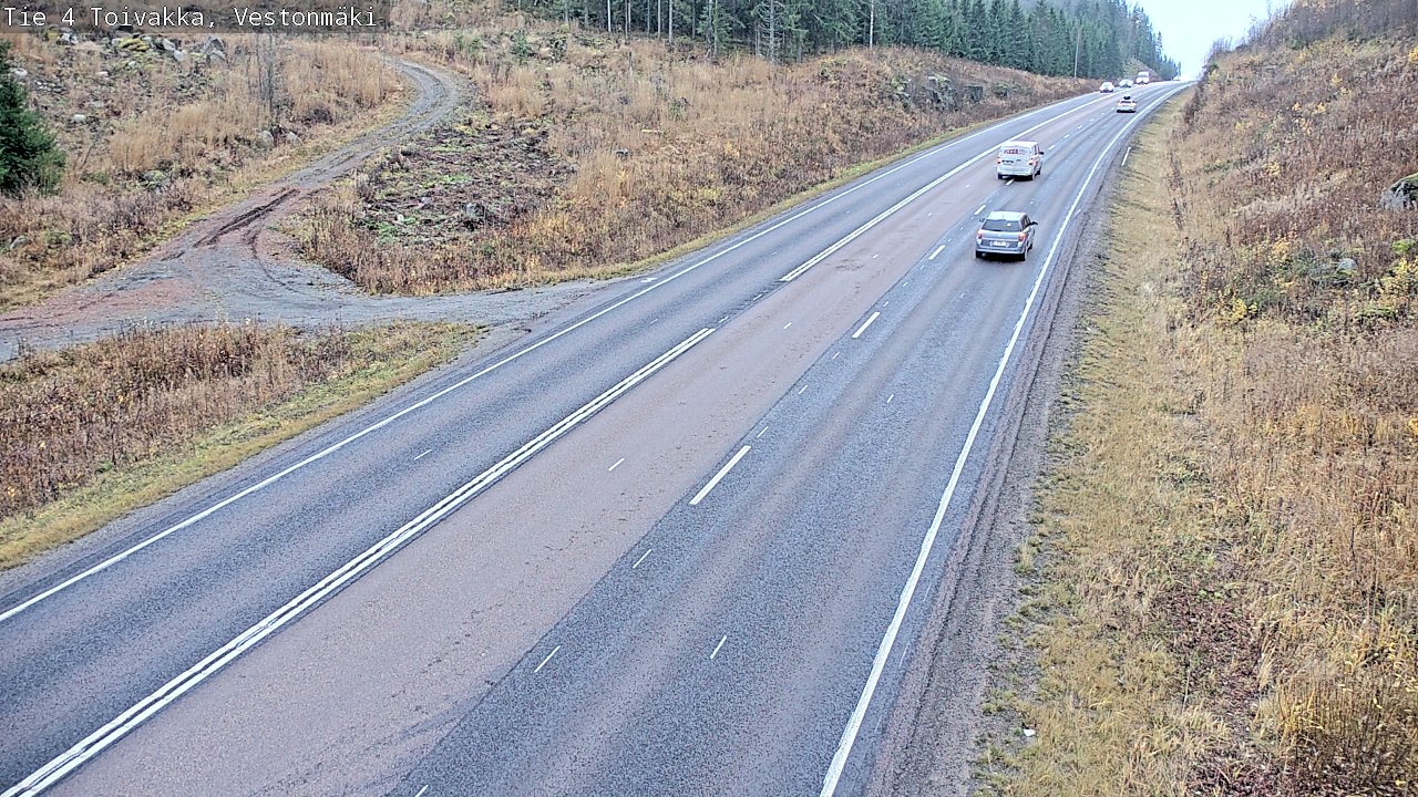 Kelikamerat Kuva Tie 4 Toivakka, Vestonmäki, Toivakka, Keski-Suomi