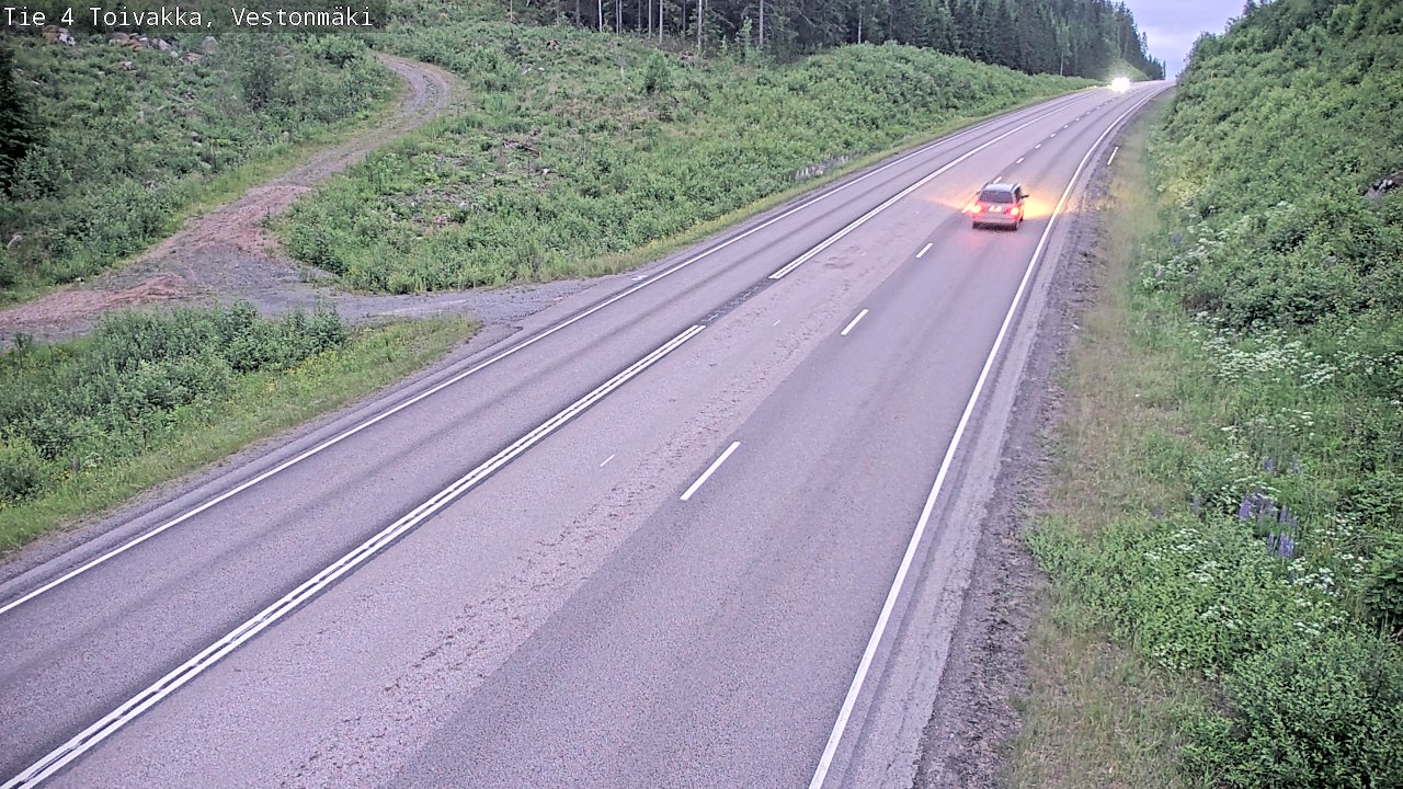 Kelikamerat Kuva Tie 4 Toivakka, Vestonmäki, Toivakka, Keski-Suomi