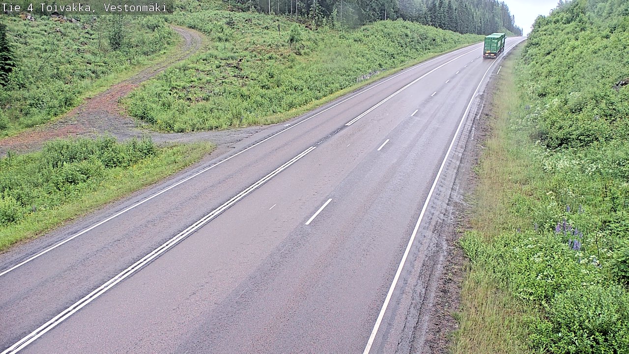 Kelikamerat Kuva Tie 4 Toivakka, Vestonmäki, Toivakka, Keski-Suomi