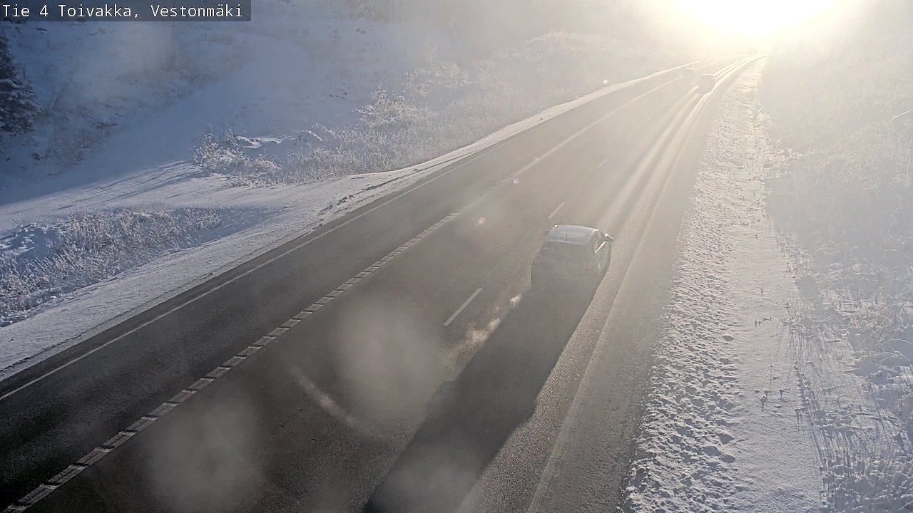 Weather Camera Image Road 4 Toivakka, Vestonmäki, Toivakka, Keski-Suomi