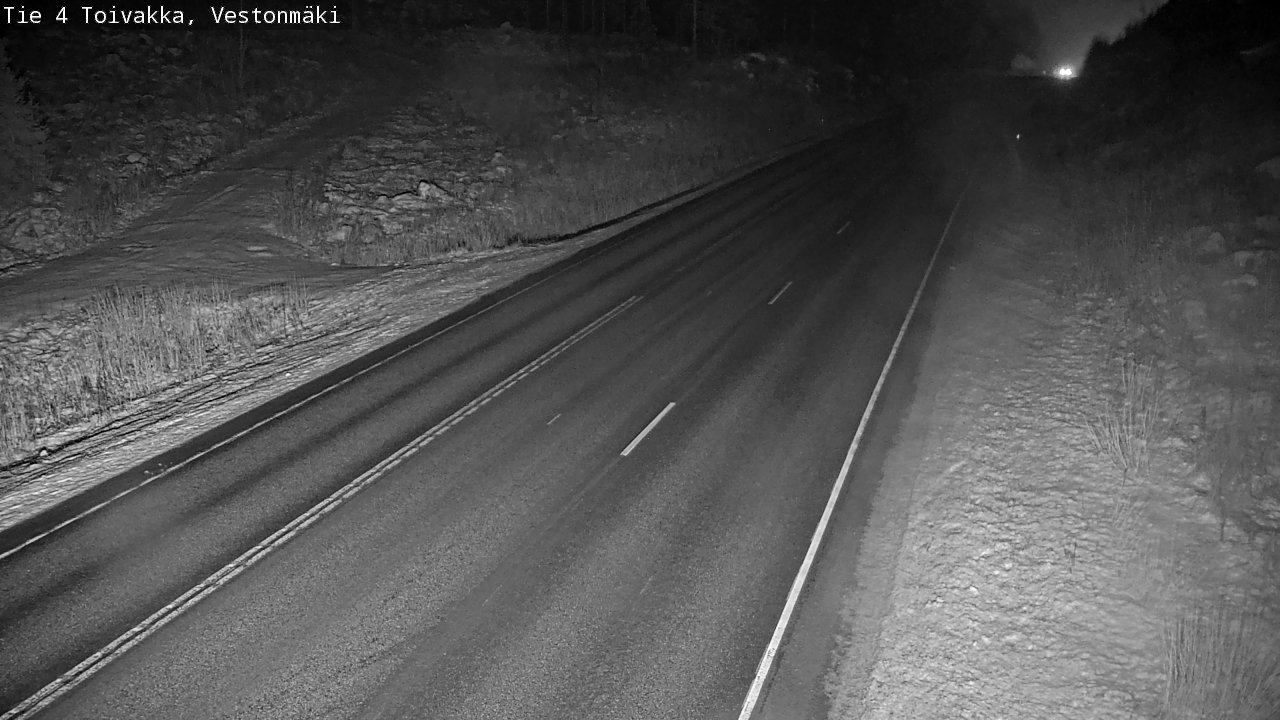 Weather Camera Image Väg 4 Toivakka, Vestonmäki, Toivakka, Keski-Suomi