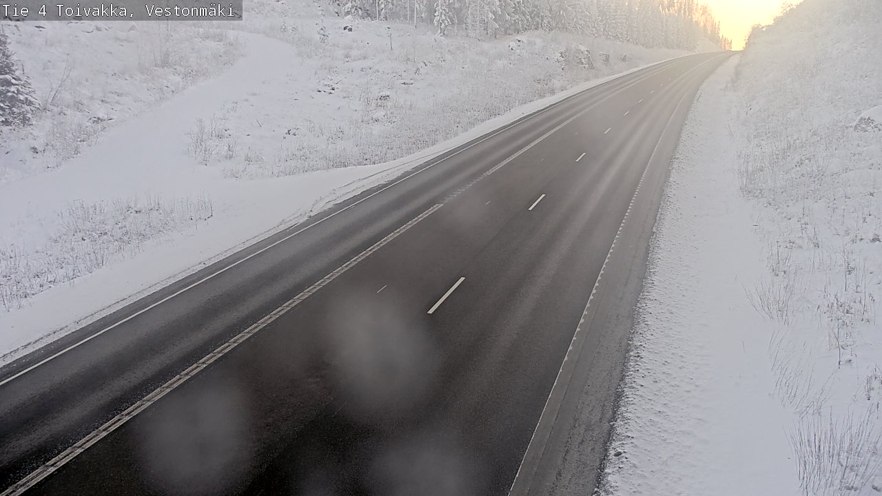 Weather Camera Image Road 4 Toivakka, Vestonmäki, Toivakka, Keski-Suomi