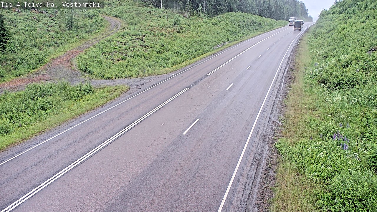 Kelikamerat Kuva Tie 4 Toivakka, Vestonmäki, Toivakka, Keski-Suomi