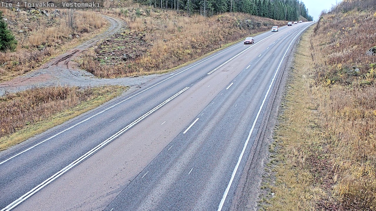 Kelikamerat Kuva Tie 4 Toivakka, Vestonmäki, Toivakka, Keski-Suomi