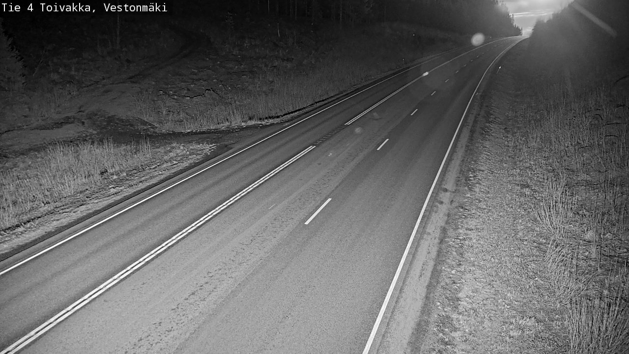 Weather Camera Image Road 4 Toivakka, Vestonmäki, Toivakka, Keski-Suomi