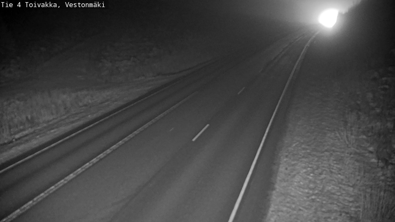Weather Camera Image Väg 4 Toivakka, Vestonmäki, Toivakka, Keski-Suomi