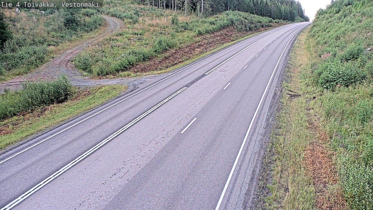 Weather Camera Image Road 4 Toivakka, Vestonmäki, Toivakka, Keski-Suomi
