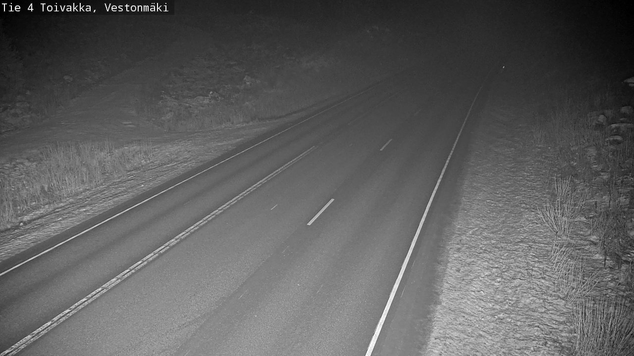 Weather Camera Image Väg 4 Toivakka, Vestonmäki, Toivakka, Keski-Suomi