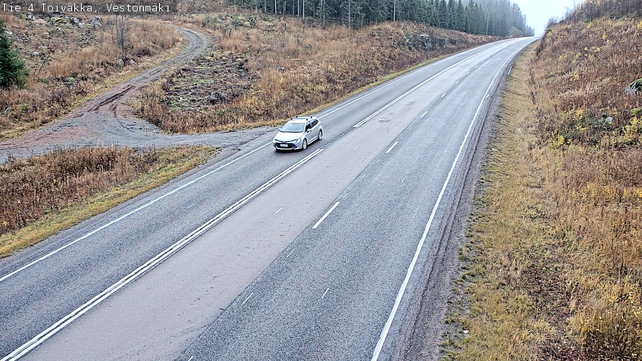 Kelikamerat Kuva Tie 4 Toivakka, Vestonmäki, Toivakka, Keski-Suomi