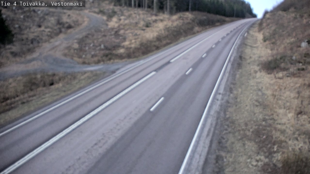 Weather Camera Image Road 4 Toivakka, Vestonmäki, Toivakka, Keski-Suomi