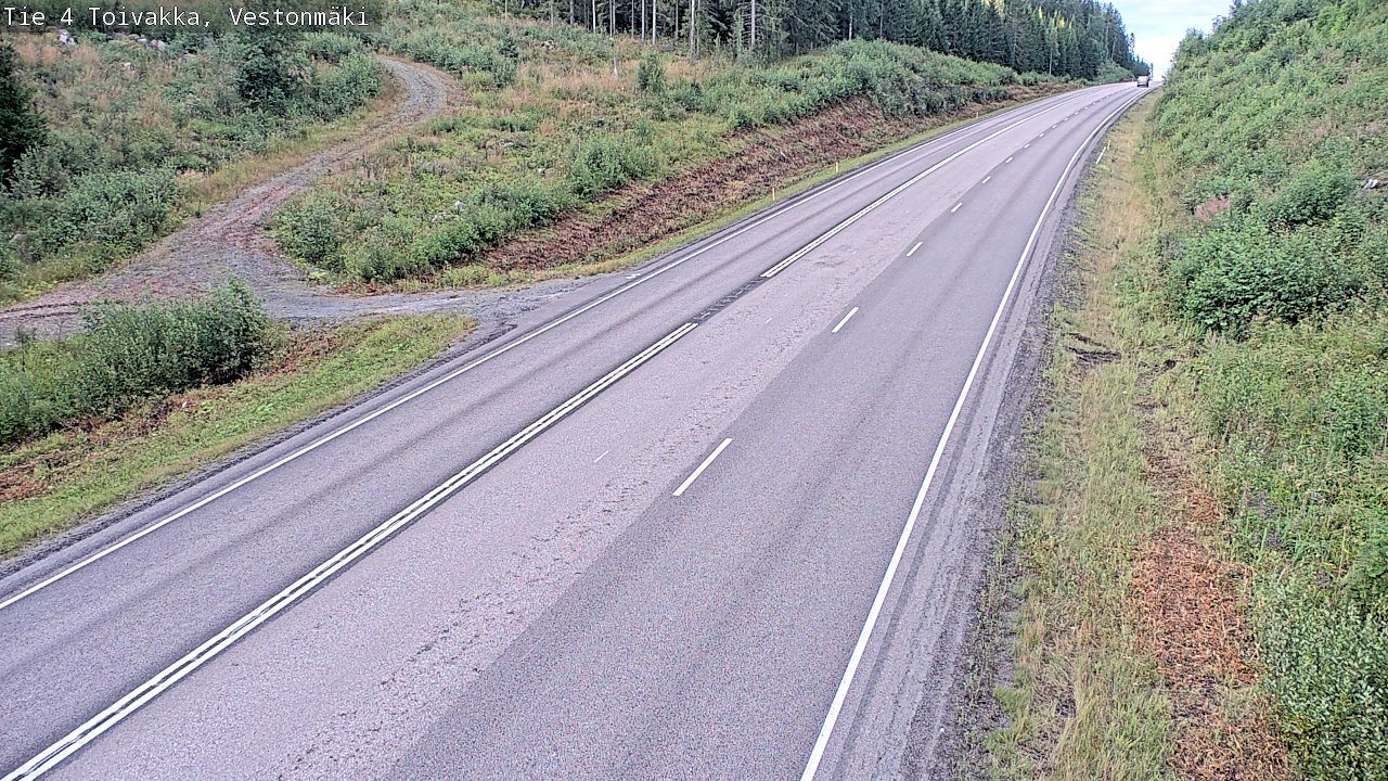Weather Camera Image Road 4 Toivakka, Vestonmäki, Toivakka, Keski-Suomi