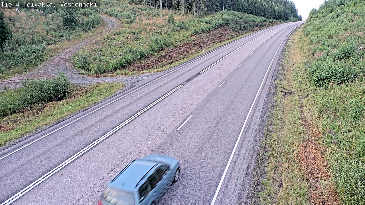 Weather Camera Image Road 4 Toivakka, Vestonmäki, Toivakka, Keski-Suomi