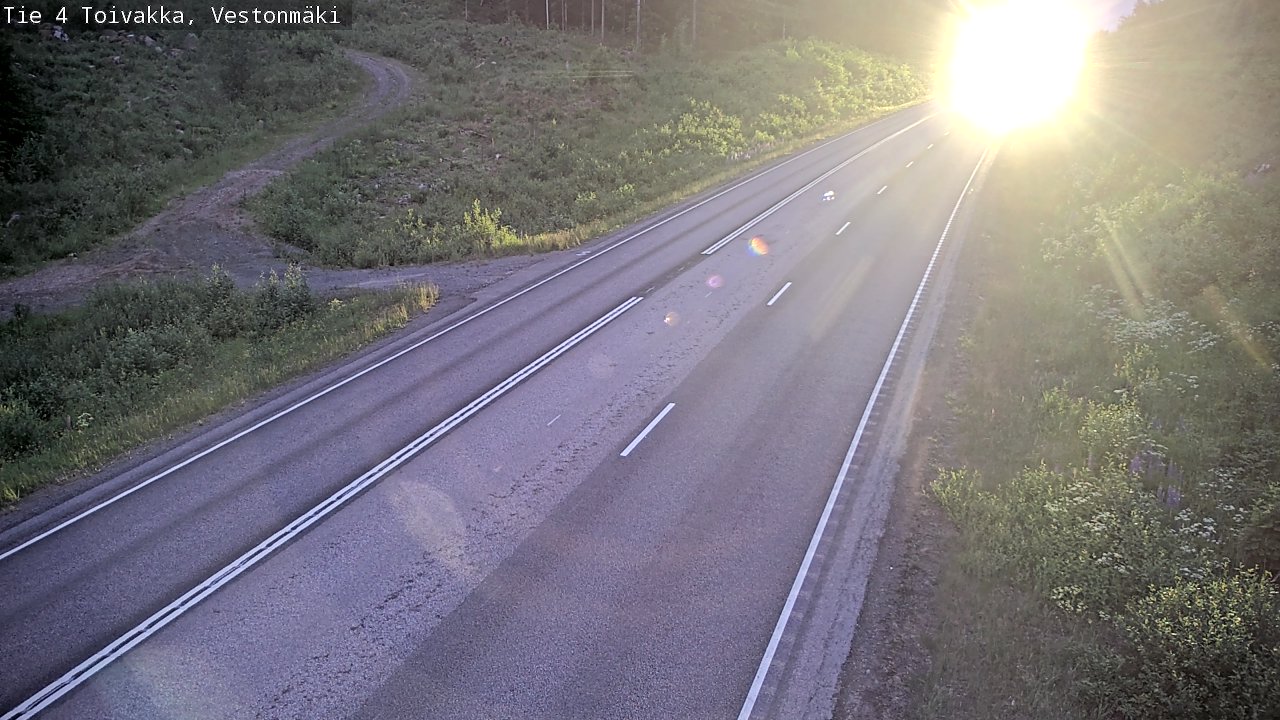 Kelikamerat Kuva Tie 4 Toivakka, Vestonmäki, Toivakka, Keski-Suomi
