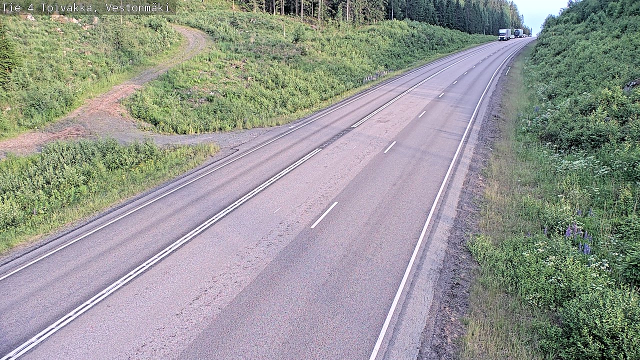 Kelikamerat Kuva Tie 4 Toivakka, Vestonmäki, Toivakka, Keski-Suomi