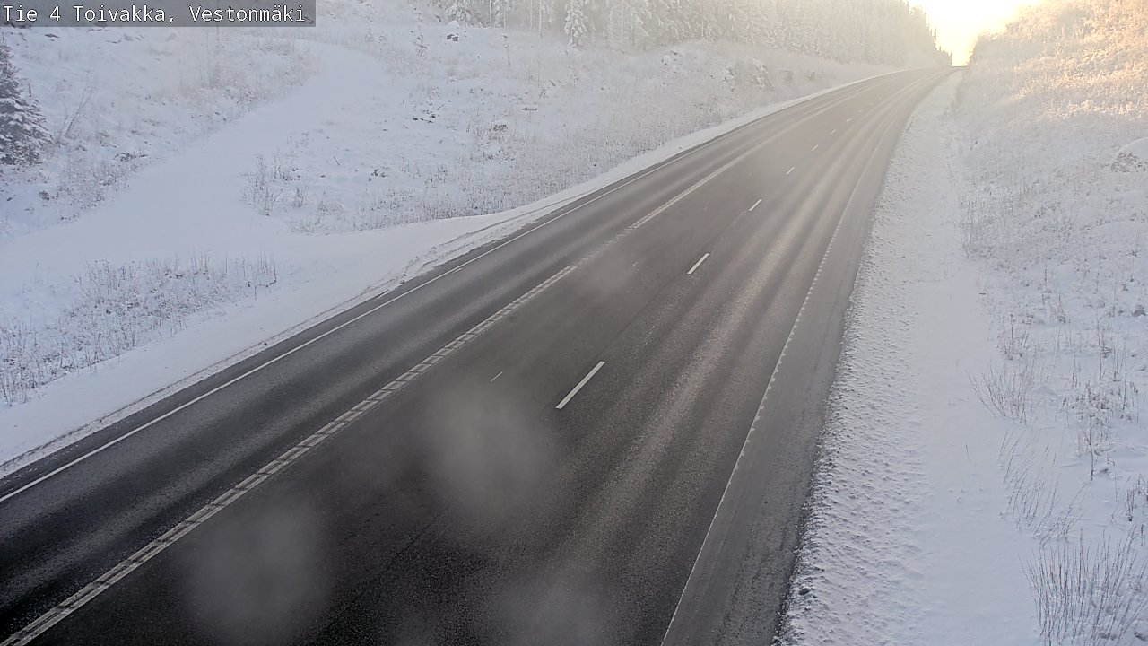 Weather Camera Image Road 4 Toivakka, Vestonmäki, Toivakka, Keski-Suomi