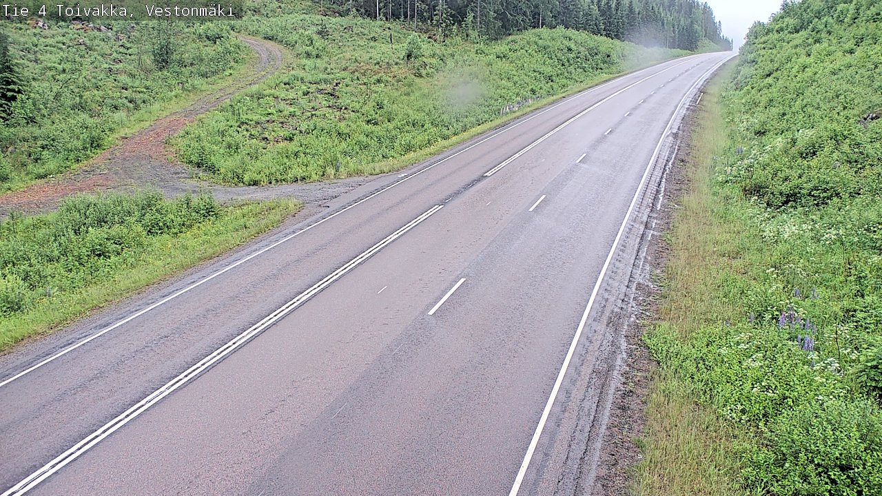 Kelikamerat Kuva Tie 4 Toivakka, Vestonmäki, Toivakka, Keski-Suomi