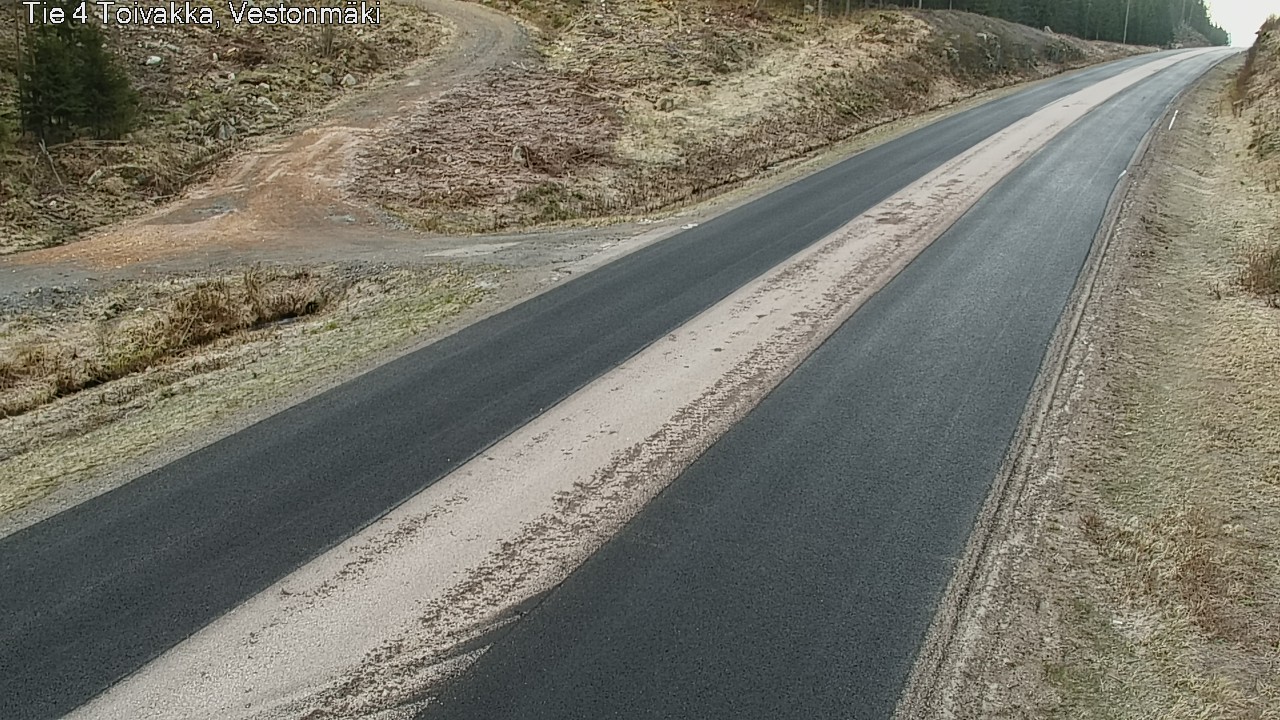 Weather Camera Image Road 4 Toivakka, Vestonmäki, Toivakka, Keski-Suomi