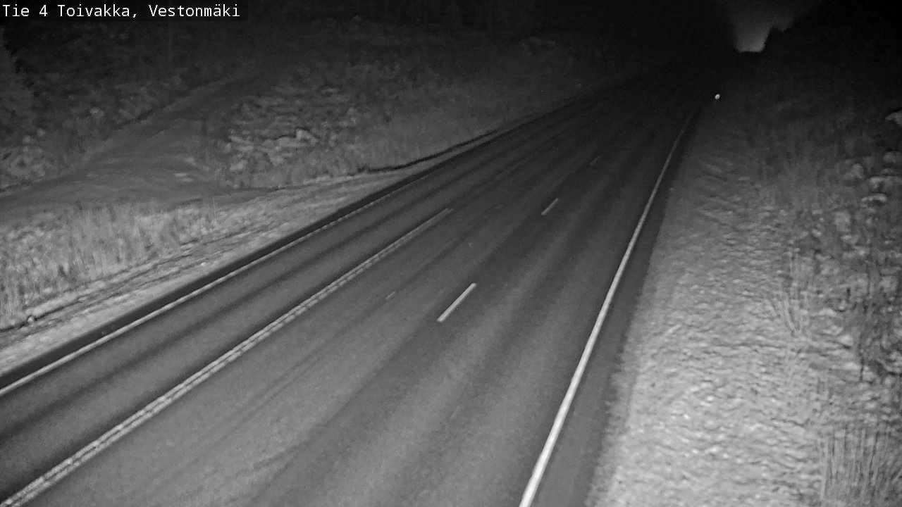 Weather Camera Image Väg 4 Toivakka, Vestonmäki, Toivakka, Keski-Suomi