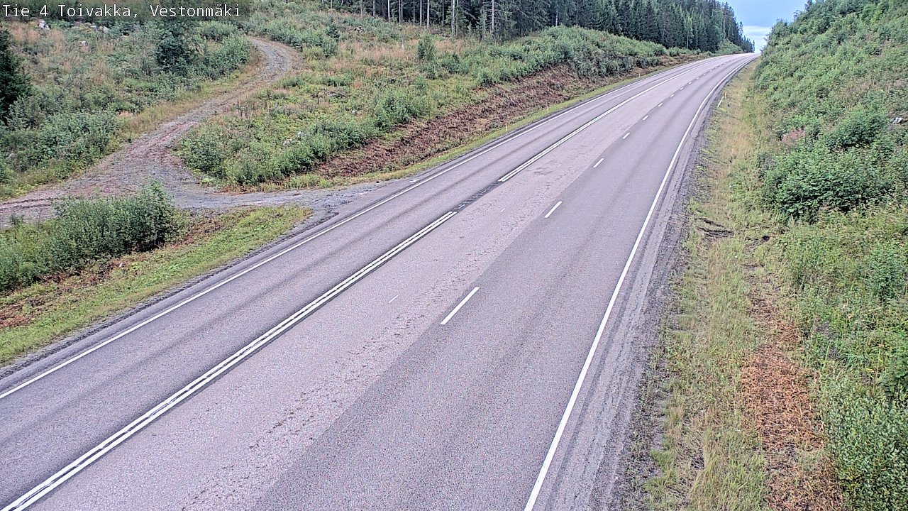 Weather Camera Image Road 4 Toivakka, Vestonmäki, Toivakka, Keski-Suomi