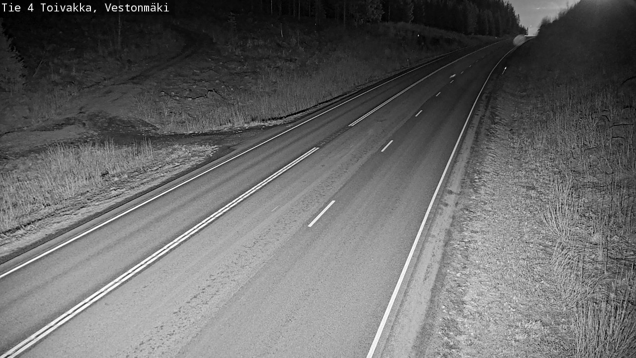 Weather Camera Image Road 4 Toivakka, Vestonmäki, Toivakka, Keski-Suomi