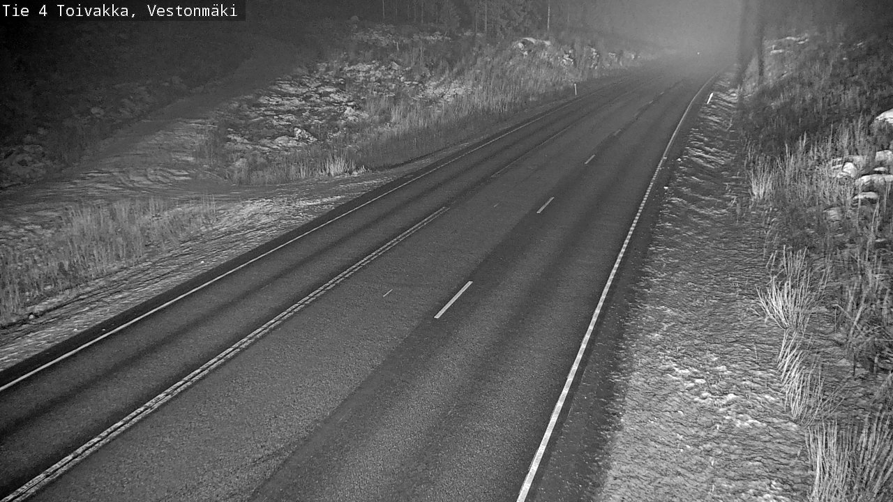 Weather Camera Image Väg 4 Toivakka, Vestonmäki, Toivakka, Keski-Suomi