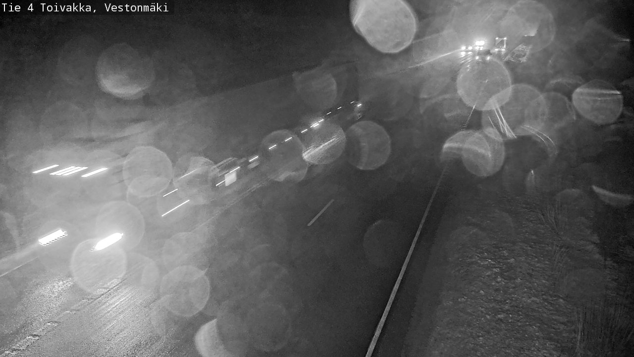 Weather Camera Image Väg 4 Toivakka, Vestonmäki, Toivakka, Keski-Suomi