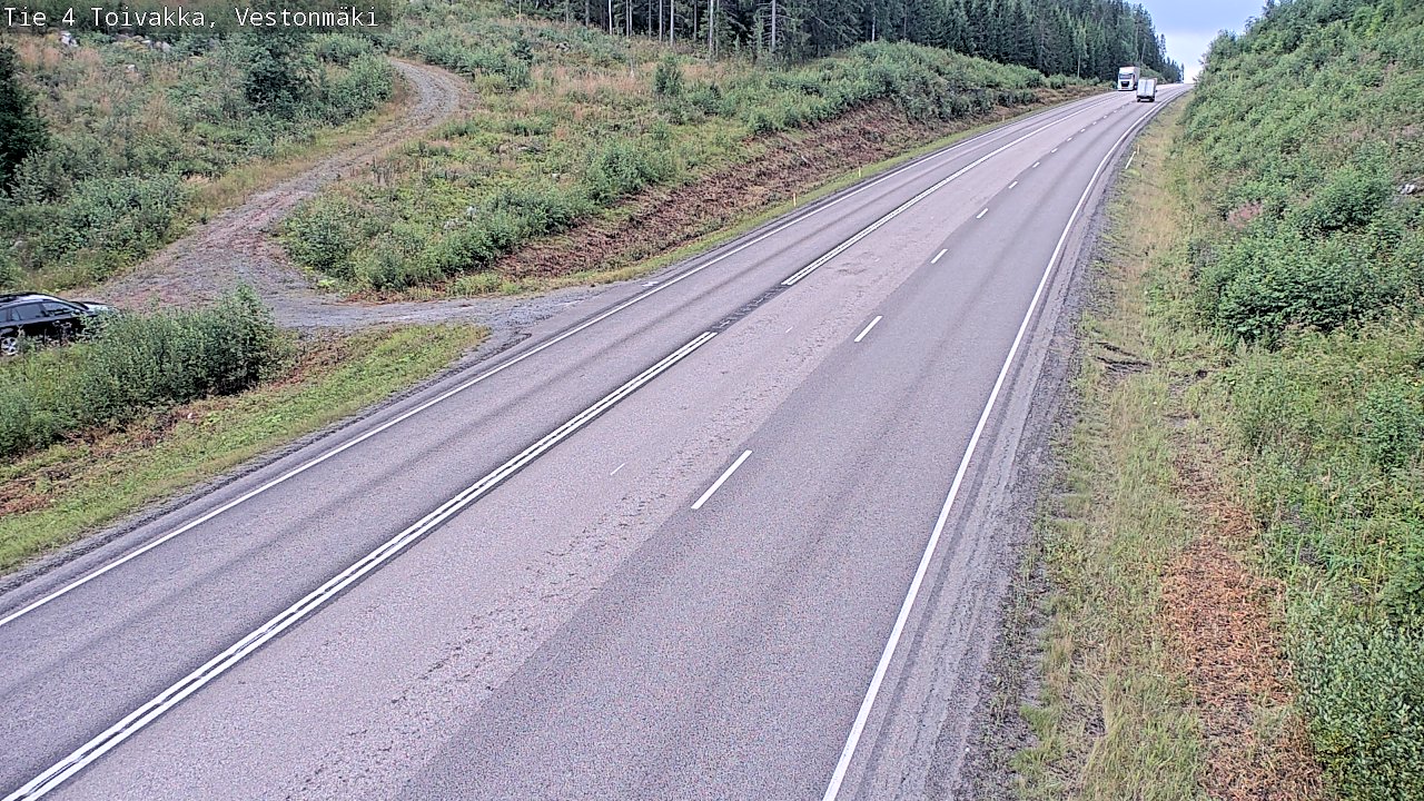 Weather Camera Image Road 4 Toivakka, Vestonmäki, Toivakka, Keski-Suomi