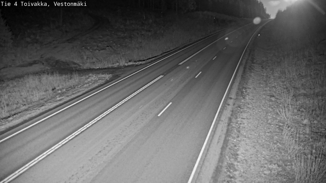 Weather Camera Image Road 4 Toivakka, Vestonmäki, Toivakka, Keski-Suomi