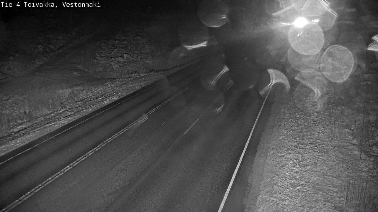 Weather Camera Image Väg 4 Toivakka, Vestonmäki, Toivakka, Keski-Suomi