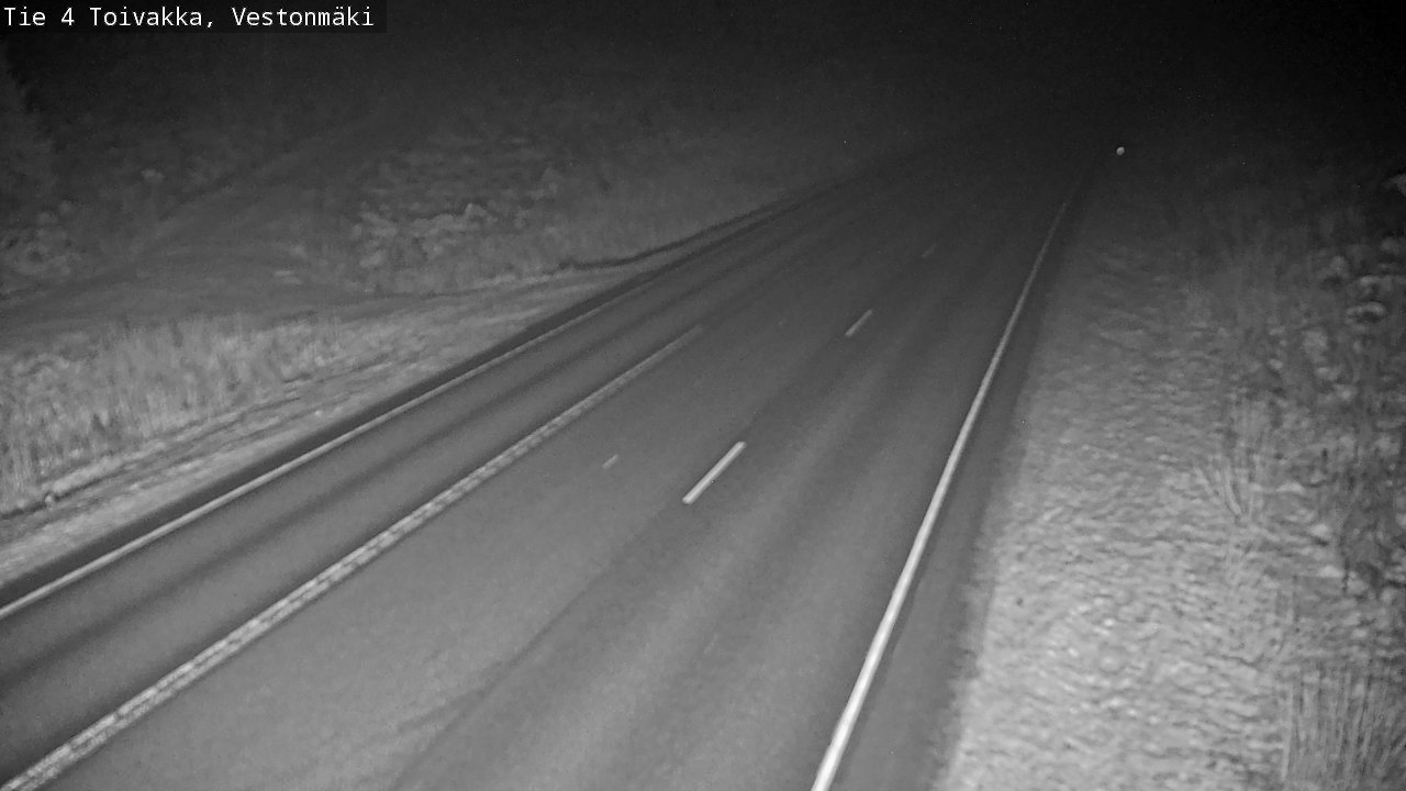 Weather Camera Image Väg 4 Toivakka, Vestonmäki, Toivakka, Keski-Suomi