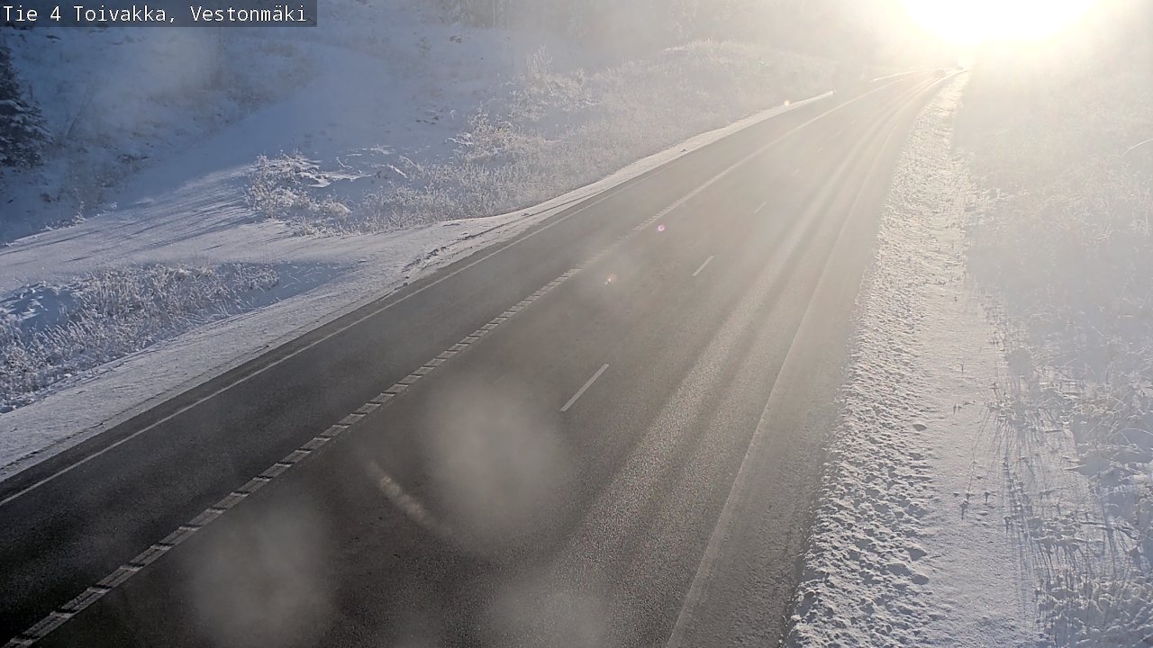 Weather Camera Image Road 4 Toivakka, Vestonmäki, Toivakka, Keski-Suomi